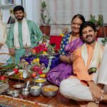 Vijay Deverakonda Instagram - Festivals with family ❤️ Happy Ganesh Chaturthi to you all.