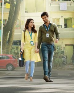 Vijay Deverakonda Instagram - It's hard to pick a favourite from #Kushi's album ❤️

Here is our second song
#Aradhya - LINK IN BIO.

The song tries to capture the Bond, the Intimacy and the love of a newly married husband & wife ❤️