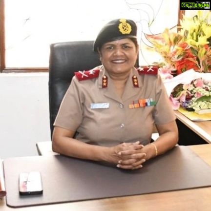 Vijay Vasanth Instagram - We are proud of you Major General Ignatius Delos Flora on your incredible achievement. The first women to achieve thie rank of Indian Army. You will remain a role model to women across the Nation and particularly from Tamil Nadu/Kanyakumari. #KanyaKumari #WomenEmpowerment