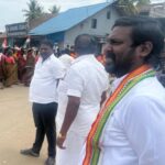 Vijay Vasanth Instagram - Campaigning for Kadur assembly @INCIndia Shri. Anand. With every passing day of campaign the winning prospects of our candidates are getting better and better. #CongressForProgress #KarnatakaAssemblyElection2023