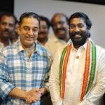 Vijay Vasanth Instagram - With @ikamalhaasan