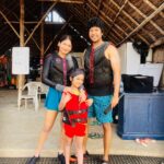 Vijayalakshmi Instagram - Nilancation 🤍 #watersports #weekendvibes #tanning