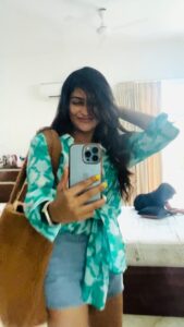 Vijayalakshmi Instagram - From seetha to reeta 😇 #happyweekend #justanordinarygirl