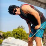 Vijayalakshmi Instagram - Nilancation 🤍 #watersports #weekendvibes #tanning