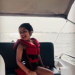 Vijayalakshmi Instagram - Nilancation 🤍 #watersports #weekendvibes #tanning