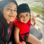 Vijayalakshmi Instagram - Nilancation 🤍 #watersports #weekendvibes #tanning