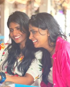 Vijayalakshmi Instagram - Go Goa Gone 🤪
#girlstrip #goadiaries 

@kanithiru10 
@niranjani_ahathian 
@arthikamadana