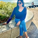 Vimala Raman Instagram – 🦋 A little golden hour 
.
.
.
#sydney #barangaroo #city #goldenhour #water #happiness #happy #love #postoftheday #water #waterfront #pic #style #winter #athome #home #instagood #love #goldenhour #actor #actress #vimalaraman