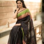 Vimala Raman Instagram - Not without my coffee ☕️😎 Only by my favs ❤️🖤💚 #photographer @camerasenthil #makeup @makeupibrahim #hairstylist @hairstylists_vijayaraghavan @yasinhairstylist #styling @ivalinmabia #organisation @rrajeshananda . . . #post #shoot #photoshoot #traditional #sareeshoot #saree #black #sareelove #fashion #style #love #new #latest #chennai #coffee #caffeine #coffeelover #actor #actress #vimalaraman