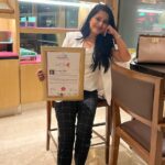 Vishakha Singh Instagram - Honoured and humbled to have been felicitated with the "Mumbai's Women Leaders" title by CMO Asia and World Women Leadership Congress. Initially, I wasn't convinced if I should accept this citation - simply because all the other awards and nominations I have received in the past have been vis a vis my roles or films I have produced independently or start up challenges that I have been a part of. This one was just about 'me'. However, I reminded myself that we women often doubt ourselves despite our accomplishments. (Studies even suggest that women are more likely to experience workplace imposter syndrome). So, while this recognition took me by surprise, it made me realise the value of my collective accomplishments. Hence, on a rainy evening at Taj Lands, surrounded by incredible achievers, I accepted the award from esteemed philanthropists. There's still a long way to go for me, but this award serves as a reminder of how far I've come. Excited for what lies ahead! #MumbaiWomenLeaders #Grateful #Recognition #FutureSuccess Taj Lands End, Mumbai