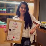 Vishakha Singh Instagram - Honoured and humbled to have been felicitated with the "Mumbai's Women Leaders" title by CMO Asia and World Women Leadership Congress. Initially, I wasn't convinced if I should accept this citation - simply because all the other awards and nominations I have received in the past have been vis a vis my roles or films I have produced independently or start up challenges that I have been a part of. This one was just about 'me'. However, I reminded myself that we women often doubt ourselves despite our accomplishments. (Studies even suggest that women are more likely to experience workplace imposter syndrome). So, while this recognition took me by surprise, it made me realise the value of my collective accomplishments. Hence, on a rainy evening at Taj Lands, surrounded by incredible achievers, I accepted the award from esteemed philanthropists. There's still a long way to go for me, but this award serves as a reminder of how far I've come. Excited for what lies ahead! #MumbaiWomenLeaders #Grateful #Recognition #FutureSuccess Taj Lands End, Mumbai