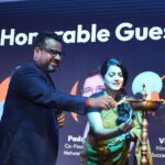 Vishakha Singh Instagram - Last week, I had the honour of attending #FarEye’s 10th-anniversary celebrations in Noida. The event was a perfect blend of celebration and intellectual stimulation, featuring accomplished speakers and thought-provoking discussions. Gautam Kumar and his cofounders’ startup journey, which I first learned about at an event at IIT Kanpur (organised by @swatityagi986 and team) has been a testament to resilience. Engaging with a founder who has traversed the entrepreneurial spectrum brings a unique perspective. His insights, combined with those of other esteemed panelists, offered a comprehensive view of the startup landscape, from inception to achieving remarkable milestones like FarEye's 10-year journey. Our panel, 'Built To Last - Technology, Platform, and Companies', showcased luminaries with histories of remarkable achievements. Dr. RS Sharma known for spearheading AADHAR and Cowin Digital initiatives, shared insights on digital identity , Pawan Agarwal ex-CEO of FSSAI , discussed food safety and security. Padmaja Ruparel, CoFounder of Indian Angel Network, highlighted FarEye's impact in the logistics sector. I contributed my perspective on 'blockchain solutions across industries', adding innovation to the discourse. Wishing them the very best for the next decade! Thank you @ruchirathore755 for saving the day with @soovos_handlooms ‘s lightest saree :) Jaypee greens resorts n Spa