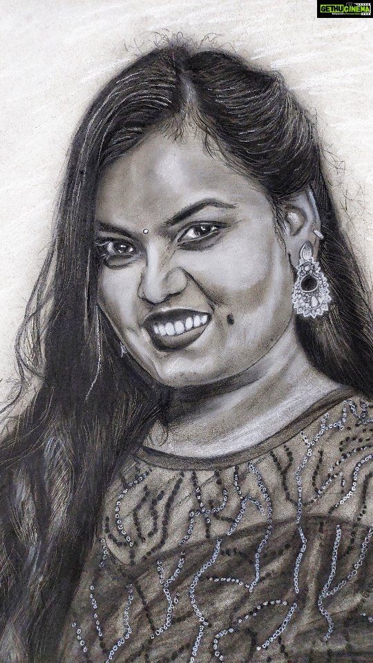 Vishnu Priya Instagram - Pencil sketch✏️ of living #silksmitha 🥵❤️ @ivishnupriyagandhi sister😍❤️ Congrajulations💐 for 200k family in #instagram 🔥 I Hope you like this artwork😇 Art by : @manikandan_artwork I want to express my love and support in the form of art ✍️ Really your are the one & only to Recreate and living as Silksmitha mam in social platform ❤️💯 I Admirelly appreciate your hardwork in the socialmedia platform very impressive👏 Thank you so much for Entertaining as Silksmitha mam 🙏❣️ Eagerly waiting for #markantony to visit vintage silsmitha from you in big screen🥵🔥❤️ #reels #reelsinstagram #reelsvideo #reelsindia #reelsviral #reelsinsta #reelslovers #trending #trendingreels #viral #viralreels #art #artwork #artistsoninstagram #artist #instaart #insta #instagramreels #instagood #instaartist #instadaily #instalike #pencil #pencildrawing #pencilart #manikandan_artworks Trichy