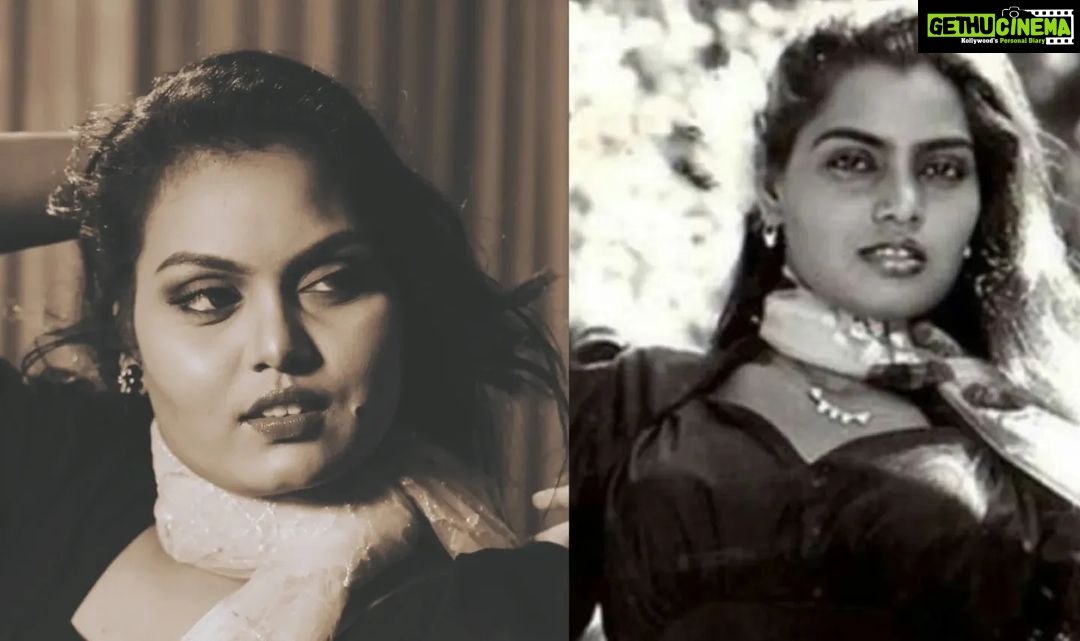 Vishnu Priya Instagram - Silk Smitha Recreation look🔥@ivishnupriyagandhi @behindwoodsofficial @bavibabu_mua @achu_hairstylist . . . . . . #silk #silksmitha #reborn #chennaimakeupartist #makeup #sirkazhimakeupartist #bavibabu_mua #behindwoods #behindwoodofficial #silk #80s #vishnupriya #oldisgold #bavibabumakeoverartistry #bridalmakeupartist #instagood #photography #photoshoot #photooftheday Behindwoods