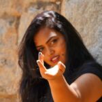 Vishnu Priya Instagram - ✨Even the stars were jealous of the sparkle in her eyes✨ Frame : @ivishnupriyagandhi Credits : @rajarla7 💙💙💙💙💙💙💙💙💙💙 #jrsilksmitha #vintageactress #tamilactress #teluguactress #ivishnupriyagandhi #queenofstage #silksmitha #model #modelling #fashion #modelshoot #rajarlaphotography #rajarla7 #photoshoot #candid Tirupati - Smart City