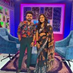 Vishnu Priya Instagram – Nice interview with @roshan_anchor Garu memorable one😇 Hyderabad , Telengana. India