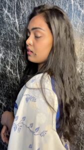 Vishnu Priya Instagram - Feel this bgm….. ❣️✨
