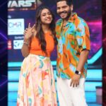 Vithika Sheru Instagram - Happy friendship day to all the besties out there ❤️ blessed to have a friend like you thanks for always being there @mr.noelsean ❤️ Thankyou @starmaa for making us the part of the special episode of adivaram starmaa parivar M&H : @nicenailsbabyhyderabad ❤️ Don’t miss to watch us today at 12pm 🕛🥳