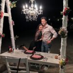 Vivek Dahiya Instagram - While the salt-kissed air whispers tales of our love story, celebrating our anniversary with a romantic seaside dinner. Happy Anniversary my love!😍 #ResortLife #Travelogue @conradkohsamui #Kohsamui #islandvibes Conrad Koh Samui