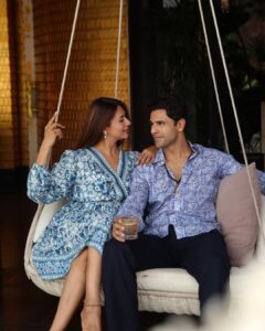 Vivek Dahiya Instagram - To my companion in travel & adventure - world is brighter with you. Here’s to completing 7 years that went by in a jiffy. 

@conradkohsamui