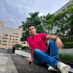 Vivek Dahiya Instagram - Blending into Chandigarh’s chill vibe.