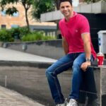Vivek Dahiya Instagram - Blending into Chandigarh’s chill vibe.