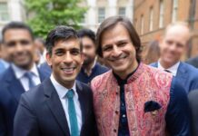 Vivek Oberoi Instagram - Thank you Prime Minister @rishisunakmp for the warm welcome at @10downingstreet . Your family & the entire team at 10 downing were very gracious hosts. Your passion & commitment to stronger india-uk 🇮🇳🇬🇧relations was heartening to see, especially when you said that we are all “living bridges” between two great nations, inspired me deeply. I noticed every time you mentioned @narendramodi you said “Prime Minister Modi ji” , it was so touching to see that little gesture of respect that resonates deeply with our indian culture & sanskars. I’m sure every indian & all people of indian origin feel a deep sense of pride for what you have achieved & we are rooting for you to achieve great things in partnership with our nation. A special thank you to akshatamurty_official and Sudha Murtyji , she is truly a #superstar. #uk #india #ukindia No10 Downing Street