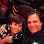 Vivek Oberoi Instagram – From subway rides 🚈 to movie nights 🍿 there is no better company than my best buddy 

Tag your #bestbuddy down 🫣👇

#fatherson #bonding #movienight London, United Kingdom