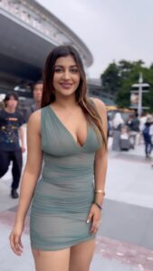 Yaashika Aanand Instagram - This song ❤️ . . . . #gulimata #hinditrendingsongs #viral #trendingnow . . . . . #singapore #trendingreels #viralreels #saadlamjarred #shreyaghoshal #explorepage #yashika