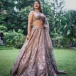 Yaashika Aanand Instagram - Some desi Indian vibes ✨ ~1,2 or 3 ?😍 . 💄 @eva_hairandmakeup 📸 @chosenchapters 👗 @meshira.in 💍 @new_ideas_fashions . . . . . . . . #yashika #lahenga #Indian #kollywood #instafashion #explorepage #swipeleft #viral #southactress