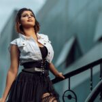 Yaashika Aanand Instagram - Choose ur fav 🖤🖤 !! . Styling & Design @soigne_official_ Photography @sano_visuals Makeup @haritha_hairandmakeup Hairstyling @ganesh_hair_architect Retouch @sam_retouch Location @aurora_restobar . . . #swipeleft #yashikaanand #explorepage #ootd #instagood