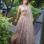 Yaashika Aanand Instagram - Some desi Indian vibes ✨ ~1,2 or 3 ?😍 . 💄 @eva_hairandmakeup 📸 @chosenchapters 👗 @meshira.in 💍 @new_ideas_fashions . . . . . . . . #yashika #lahenga #Indian #kollywood #instafashion #explorepage #swipeleft #viral #southactress