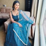 Yaashika Aanand Instagram - Photo dump from the inaugural event. Makeover by @glambyosheen . . . . #swipeleft #explore #yashika #lahenga Salem, India