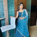 Yaashika Aanand Instagram - Photo dump from the inaugural event. Makeover by @glambyosheen . . . . #swipeleft #explore #yashika #lahenga Salem, India