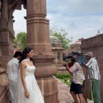 Yogita Bihani Instagram - #BTS from #IshqKaAsar 💖🤌🏻 Seen it yet? link in bio 🫶🏻 @stebinben @ranju.v @hitz.music.official