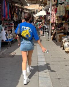 Yogita Bihani Instagram - Life is short, take that trip 🛴💙
#Travel #Israel #telaviv #fleamarket #goodfoodgoodmood