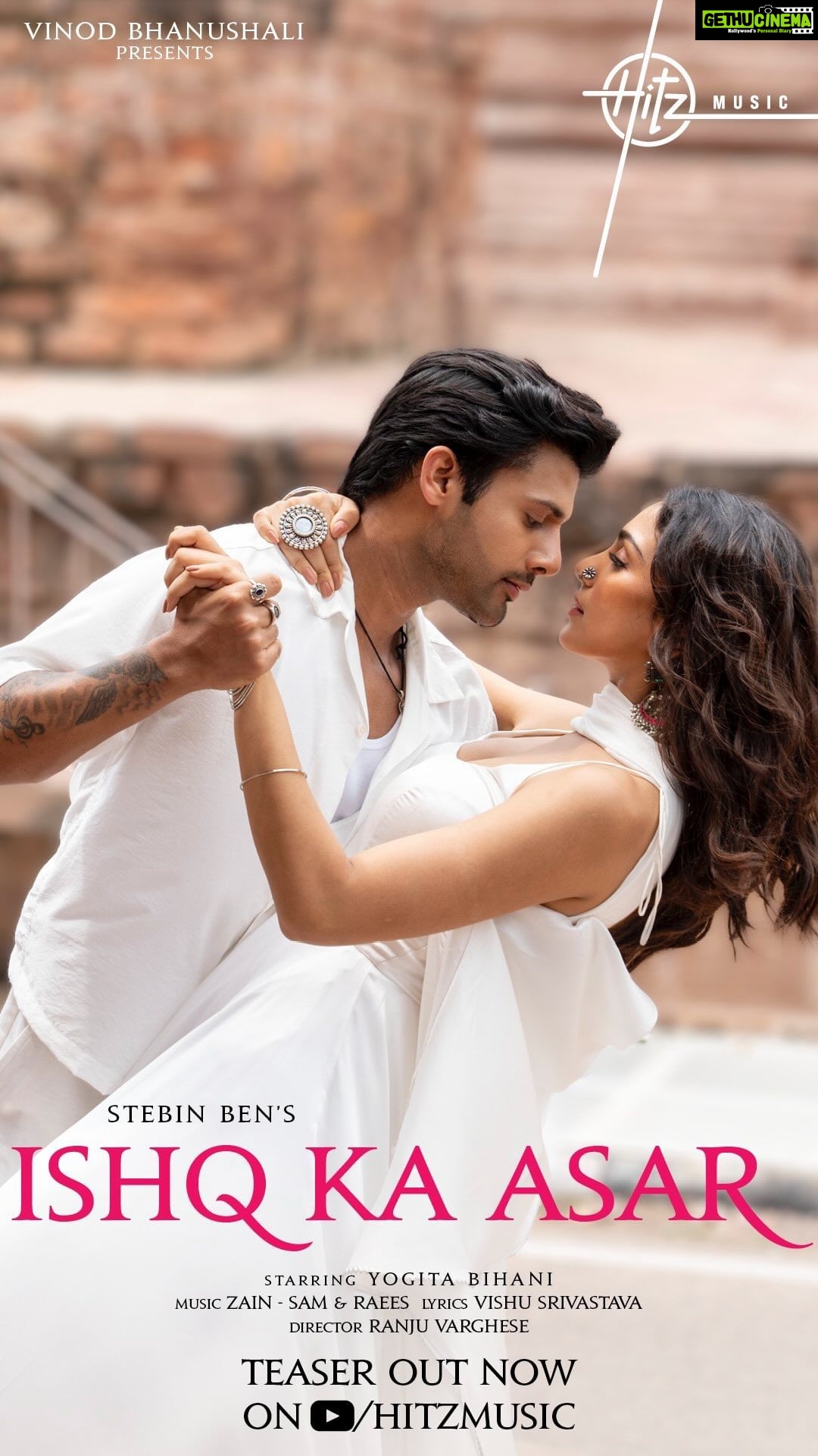 Yogita Bihani Instagram - When words fall short, love sings ❤️ Witness this love story unfold only in #IshqKaAsar, teaser out now ❣️ Song out on 1st August 🎶 Watch now! @hitz.music.official @stebinben @iyogitabihani @ranju.v @dezainkhan @theraeesmusic @samartistofficial @vishusrivastava93 @vinod.bhanushali