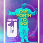 Yuvan Shankar Raja Instagram - Singapore.. are you ready!!!!! 1 month to go #highonu1