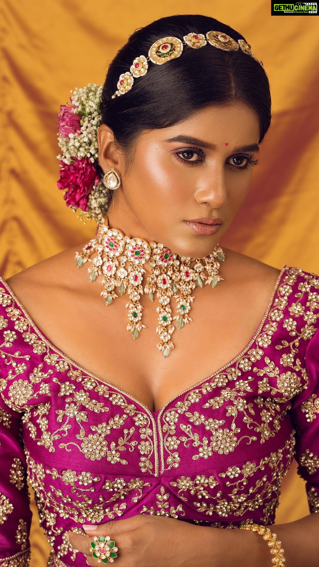 Aadhirai Soundarajan Instagram - 🥀 Team✨ Shot For : @jiyamakeupartistry Shot By : @prachuprashanth @prachuprashanth_team Outfit : @knotweddinghouse Jewellery : @fineshinejewels Stylist : @indu_ig Hair : @marysbridalstudio #aadhiraisoundararajan #bridalmakeup #bridal #bridalwear #bride #bridaljewellery #bridalblouse #weddingphotography #weddinginspiration #wedding #weddingwear #fashion #fashionmodel #fashionstyle #fashionista #fashionphotography #she #girl #chennaimua #chennaimodel #weddingdress #weddinglehenga Chennai, India