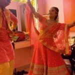 Aalisha Panwar Instagram - Literally no one but us.. 🤣😅 #Nati #northindian #himachali #pahadi #onset #bts #dance