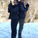 Aalisha Panwar Instagram - My partner in crime .., bagadbilla.. Happyyyyyyy Birthdayyyy to Youuuu…. Lot’s of love and allll da gud wishes…. Tu Sukhi reh yeh dua hai meri .. Afterall ur my eklauta Paagal Dost ..😂🤣🤪🙌🐈