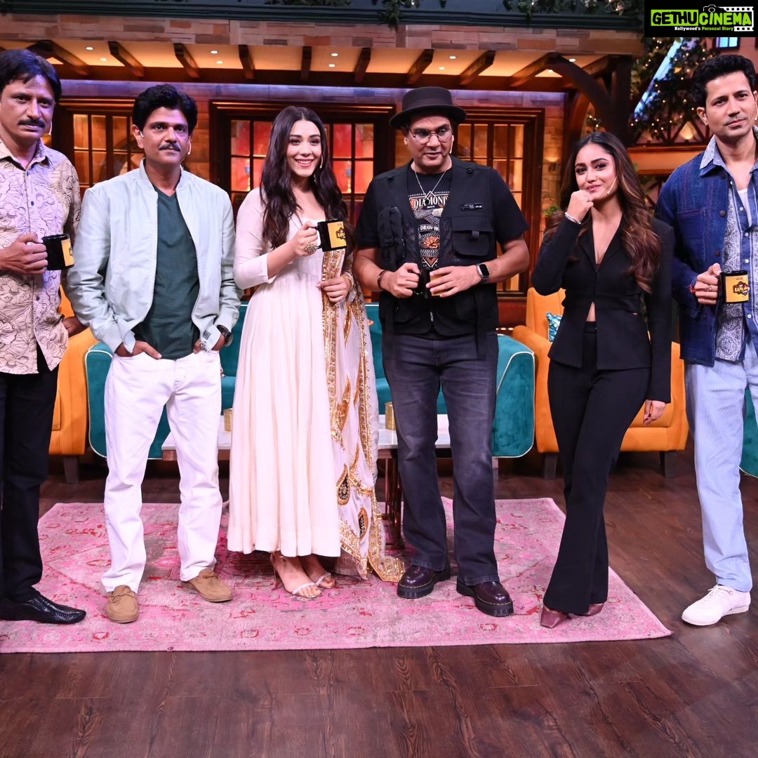 Aanchal Munjal Instagram - I had a blast shooting for the 'The Kapil Sharma Show' & my excitement was so apparent if you all saw the show. Laughter is the best therapy & @kapilsharma @anukalpgoswami along with @archanapuransingh mam @kikusharda @sumonachakravarti @vikalp_mehta #ManjuBrijnandanSharma & the whole team are doing a Divine job, spreading happiness like no one else. So grateful for this experience ❤️🫶🧿 @sonytvofficial @sonylivindia
