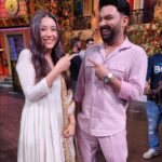 Aanchal Munjal Instagram – See you all on ‘The Kapil Sharma Show’!! ❤️ Can’t wait already 
@kapilsharma you are the best! 🤗🤗