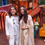 Aanchal Munjal Instagram - I had a blast shooting for the 'The Kapil Sharma Show' & my excitement was so apparent if you all saw the show. Laughter is the best therapy & @kapilsharma @anukalpgoswami along with @archanapuransingh mam @kikusharda @sumonachakravarti @vikalp_mehta #ManjuBrijnandanSharma & the whole team are doing a Divine job, spreading happiness like no one else. So grateful for this experience ❤️🫶🧿 @sonytvofficial @sonylivindia
