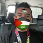 Aaron Aziz Instagram - Free Palestine!!! @hombremalaysia @officialaksomalaysia #palestine #freepalestine #f #fyp #fypシ゚viral #aaron #aaronaziz #fy #brotherhood