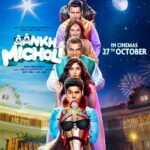 Abhimanyu Dasani Instagram - Theatres are calling! The director who brought you 'Oh My God' and '102 Not Out' @umesh_shukla_official is back to steal your hearts! Presenting, the poster of 'Aankh Micholi' – a family entertainer that promises a riot of laughter! 🤣 Starring 🙋🏾‍♂️and @mrunalthakur @pareshrawalofficial @sharmanjoshi @divyadutta25 @nowitsabhi #VijayRaaz #DarshanJariwala @grushakapoor24 Releasing on 27th October, in cinemas near you! @mgr_studios @ashishwagh7 @sonypicturesin @zeemusiccompany #SonyPicturesFilmsIndia #PosterLaunch