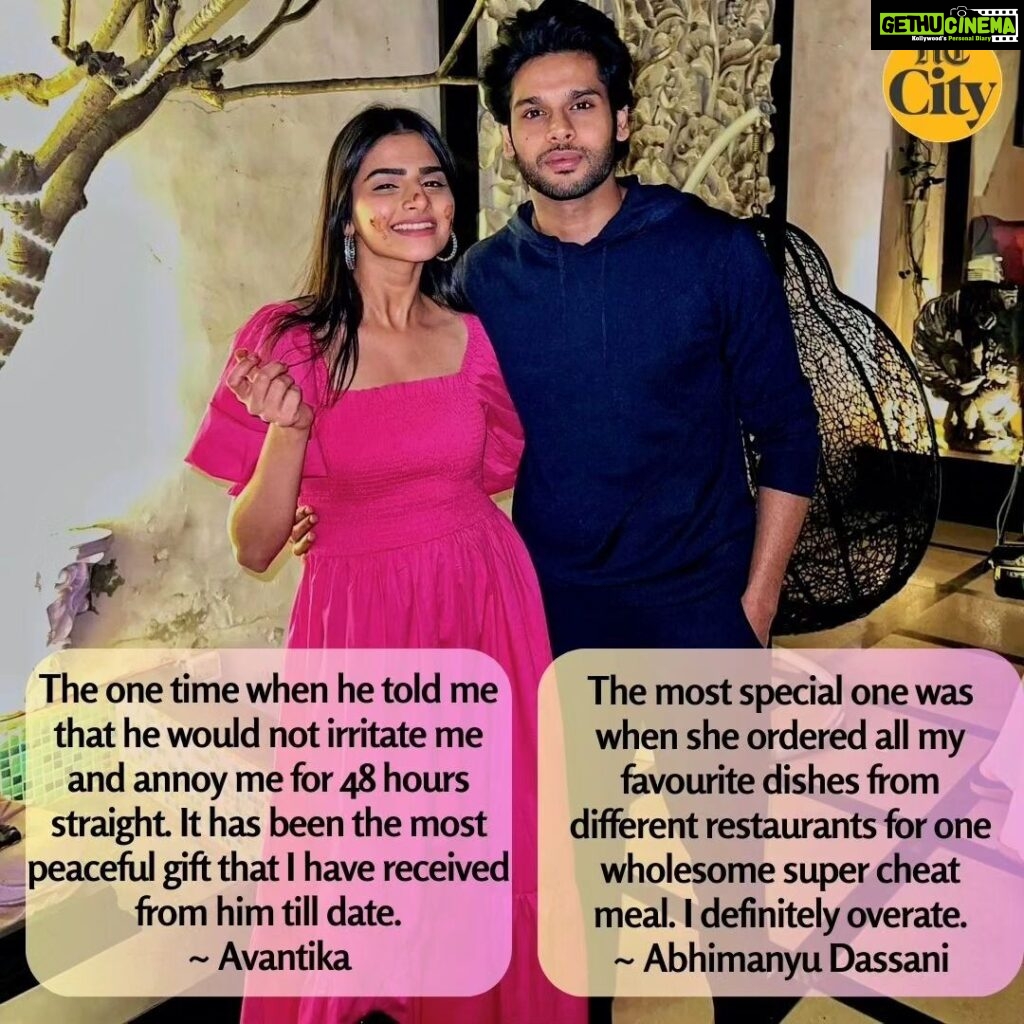 Abhimanyu Dasani Instagram - Talking about the Tom and Jerry sibling bond they share, actors Abhimanyu Dassani and sister Avantika get candid on Raksha Bandhan and spill some beans. "I have been the most protective of my sister from the very beginning. I love to irritate her as it is one of my hobbies. But if someone else makes her cry they might end up with a broken jaw,” says Abhimanyu, while Avantika adds, “There is a false idea that siblings evolve with age, at least in our case. I’m the lovely caring one and he’s the annoying one who relishes the ability to irritate me. However, the one day of Raksha Bandhan is sacred to me simply because he has no choice but to be nice”. @abhimanyud @avantikadassani Interview by @sugandharawal Full story: Link in bio #abhimanyudassani #avantikadassani #bollywoodsiblings #siblinggoals #rakhi2023 #rakshabandhan2023 #rakhicelebration #rakshabandhan #HTcityshowbiz #HTCity #bollywoodactors