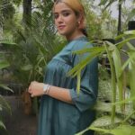 Abhirami Suresh Instagram - I like nonsense, it wakes up the brain cells. Fantasy is a necessary ingredient in living. 💫 Attire Courtesy - @l_zaba ❤️💫 Cafe Uutopia