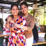 Abhirami Suresh Instagram – Happy birthday, my crazy ichamma! From secretly despising me as stranger to becoming classmates and then amazing friends and then family, our journey has been quite the rollercoaster. And let’s not forget how you transformed into my violent little sister along the way, always causing mischief and driving me insane but looking all pavam earning me more burnt brownie points 🔫😂. But despite all the chaos, you’ve been a constant presence in my life – A GHOST 😃❤️ , like a childish and mischievous shadow that always keeps me on my toes. So here’s to never-ending adventures together, even if we drive each other crazy sometimes. Happy birthday, my special –  utterly insane – possessive – sweet – 🎭 queen – and dearest best friend. Meh! Cafe Uutopia