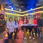 Abhirami Venkatachalam Instagram - Birthday celebration of our sweet @abhirami.venkatachalam from the sets of #GoodMorningBlacksheep ♥️ along with @shamnimahe 🤗 #birthdaygirl #birthdaycelebration #abhiramivenkatachalam #biggboss #rjjoe #vjjoe #blacksheep #happybirthday